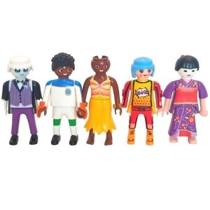 Playmobil Five Different Figures